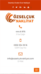 Mobile Screenshot of ozselcuknakliyat.com